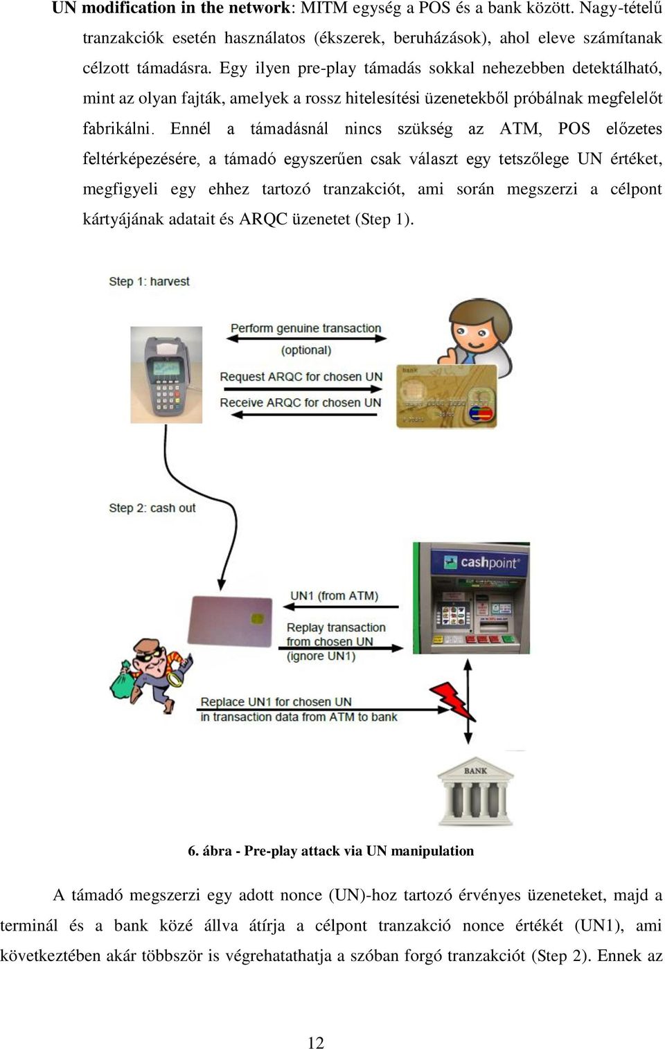 Ennél a támadásnál nincs szükség az ATM, POS előzetes feltérképezésére, a támadó egyszerűen csak választ egy tetszőlege UN értéket, megfigyeli egy ehhez tartozó tranzakciót, ami során megszerzi a