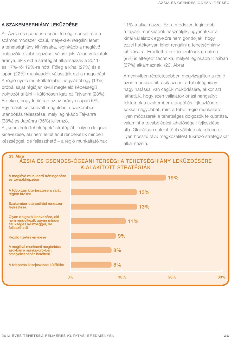 Főleg a kínai (27%) és a japán (22%) munkaadók választják ezt a megoldást.