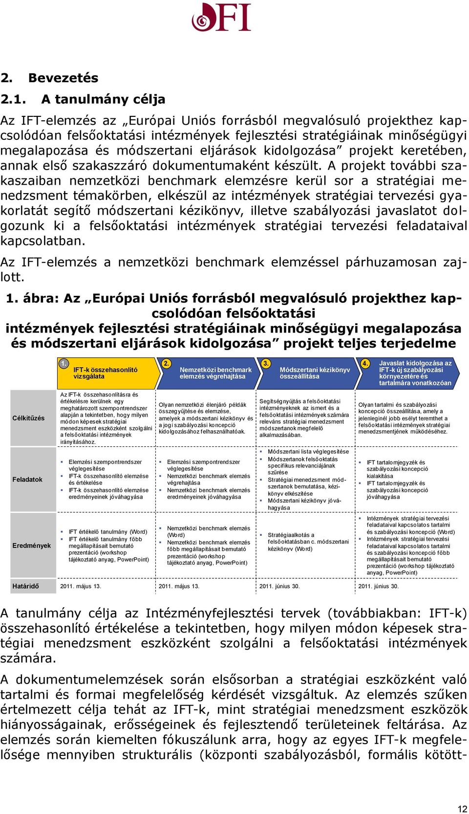 kidolgozása projekt keretében, annak első szakaszzáró dokumentumaként készült.