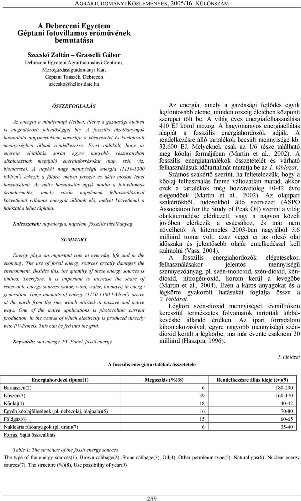 A fosszilis tüzelőanyagok használata nagymértékben károsítja a környezetet és korlátozott mennyiségben állnak rendelkezésre.