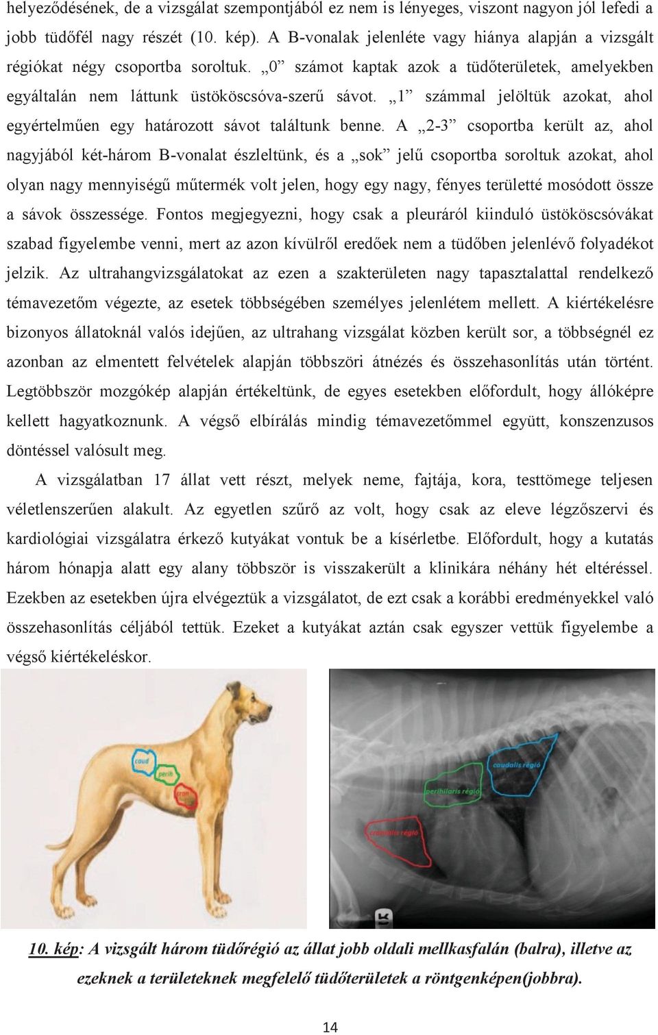 1 számmal jelöltük azokat, ahol egyértelműen egy határozott sávot találtunk benne.