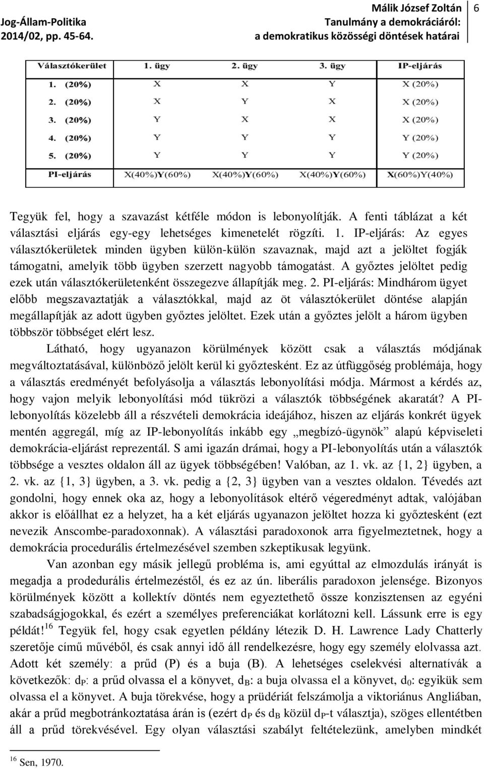 A győztes jelöltet pedig ezek után választókerületenként összegezve állapítják meg. 2.