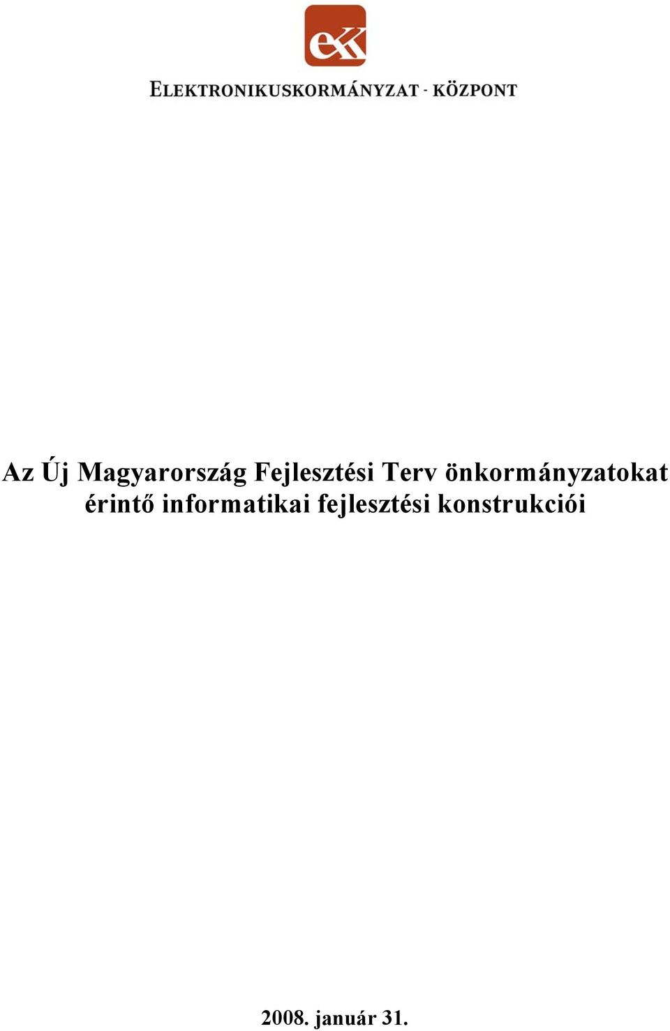 önkormányzatokat érintő