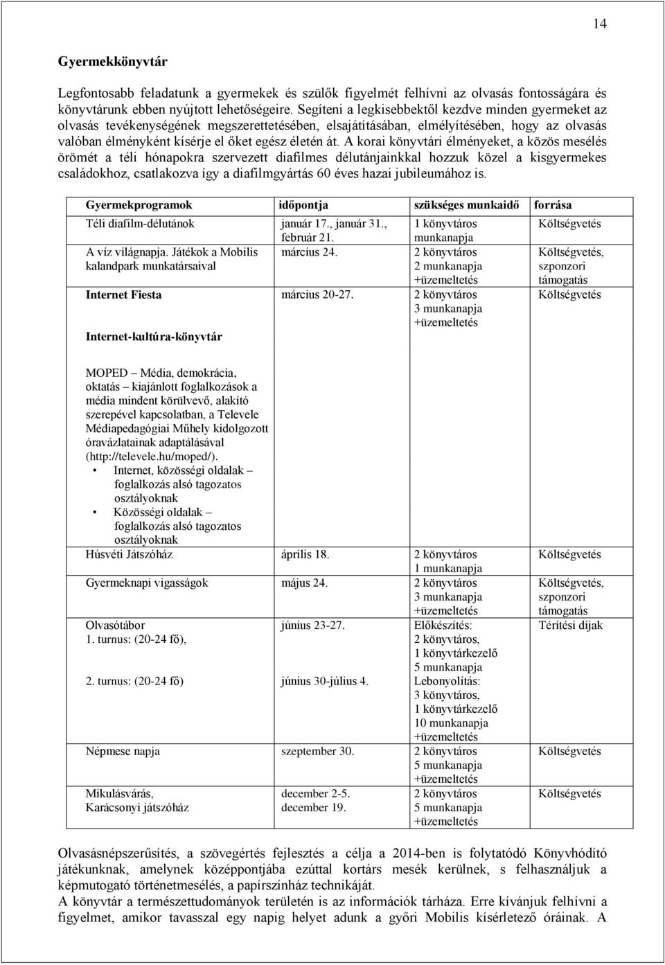 A korai könyvtári élményeket, a közös mesélés örömét a téli hónapokra szervezett diafilmes délutánjainkkal hozzuk közel a kisgyermekes családokhoz, csatlakozva így a diafilmgyártás 60 éves hazai