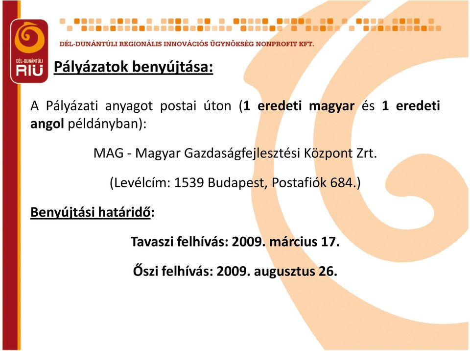 Magyar Gazdaságfejlesztési Központ Zrt.