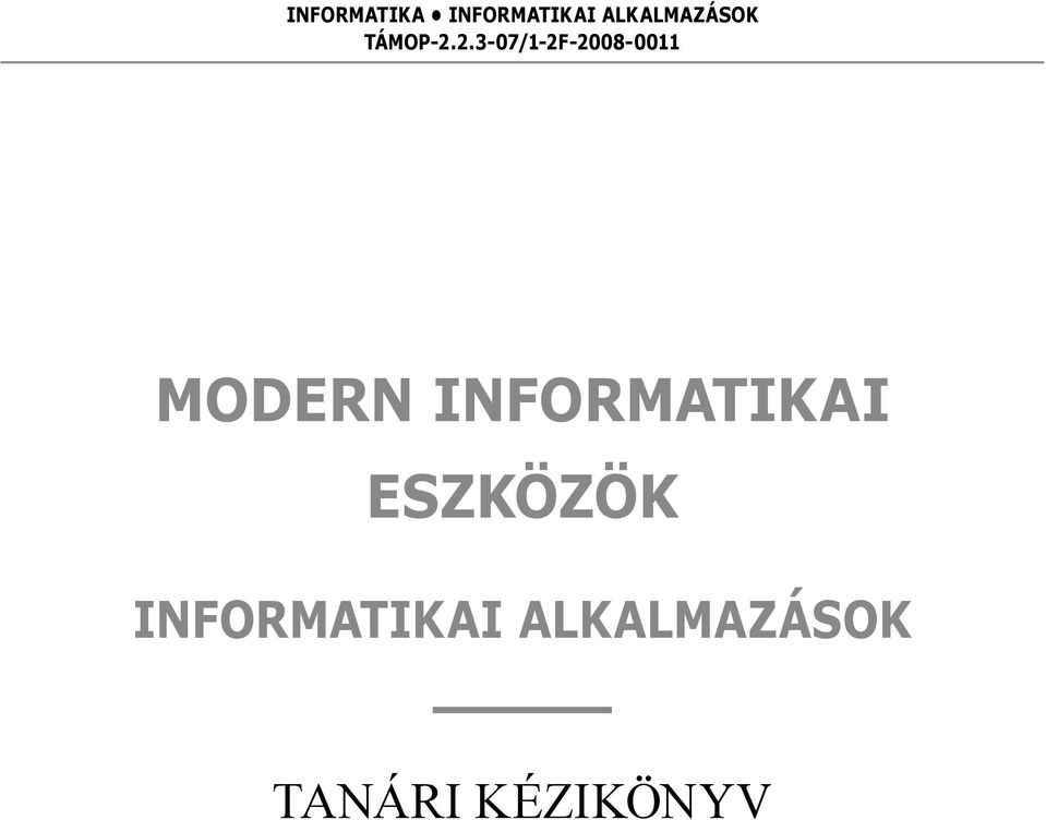 2.3-07/1-2F-2008-0011 Modern