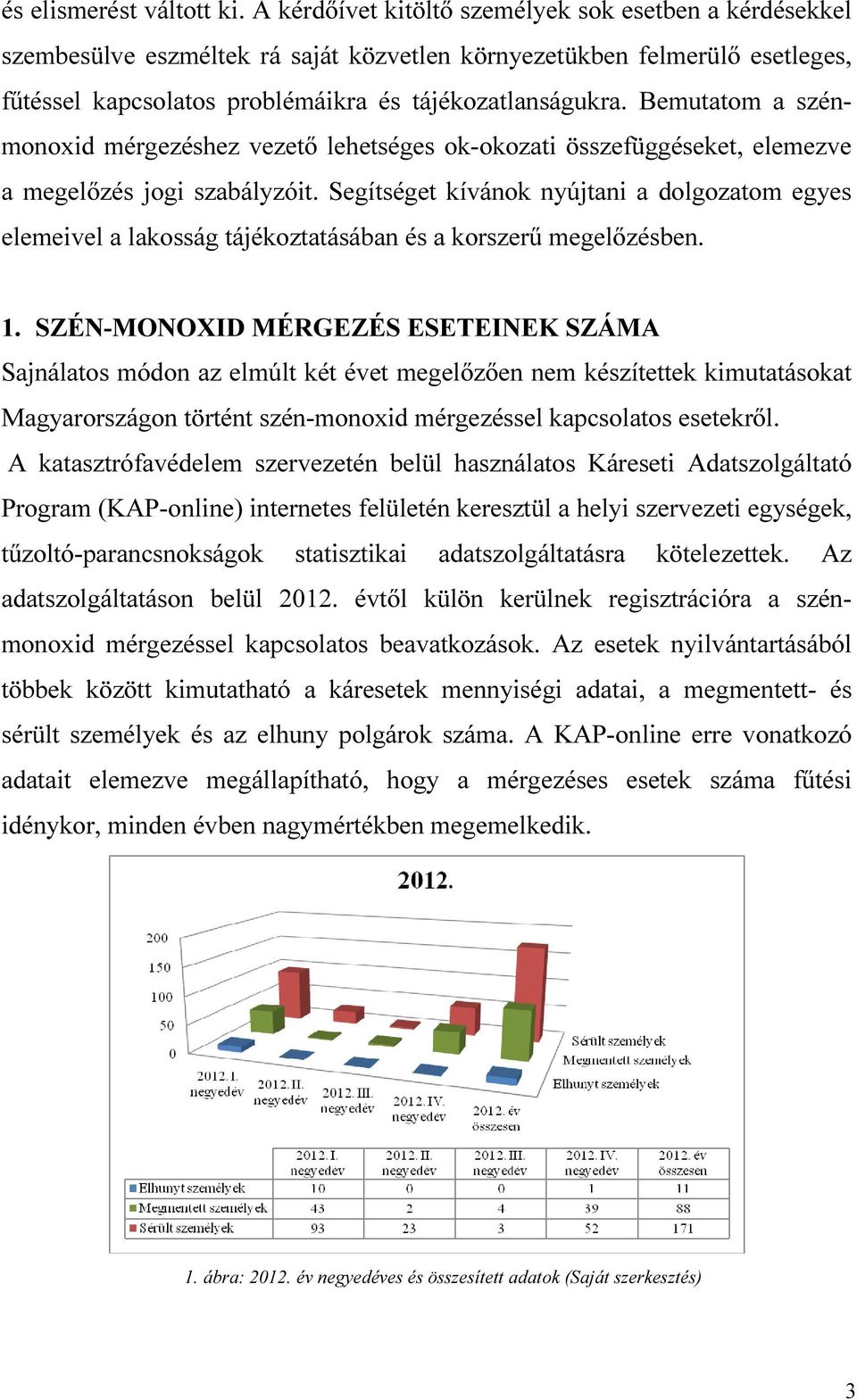 Bemutatm a szénmnxid mérgezéshez vezető lehetséges k-kzati összefüggéseket, elemezve a megelőzés jgi szabályzóit.