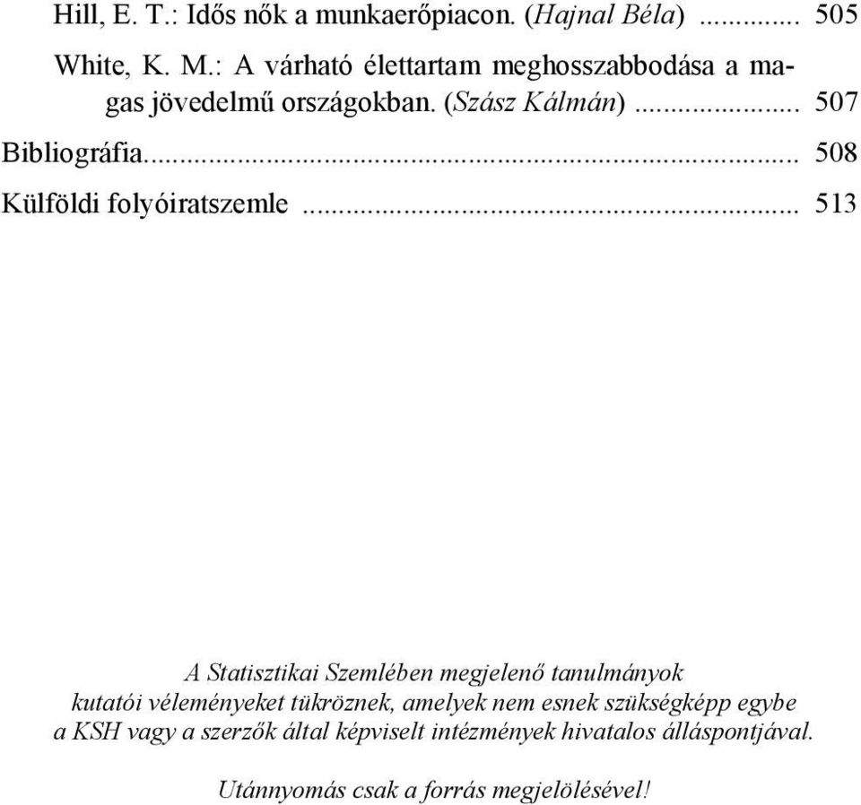 .. 508 Külföldi folyóiratszemle.