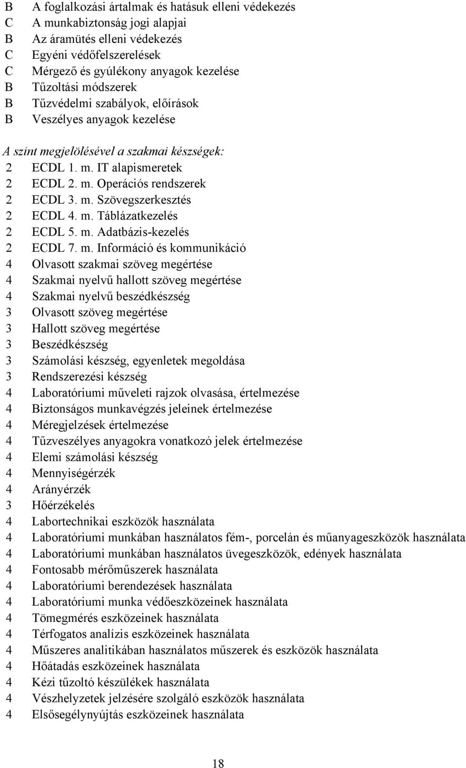 m. Táblázatkezelés 2 EDL 5. m.