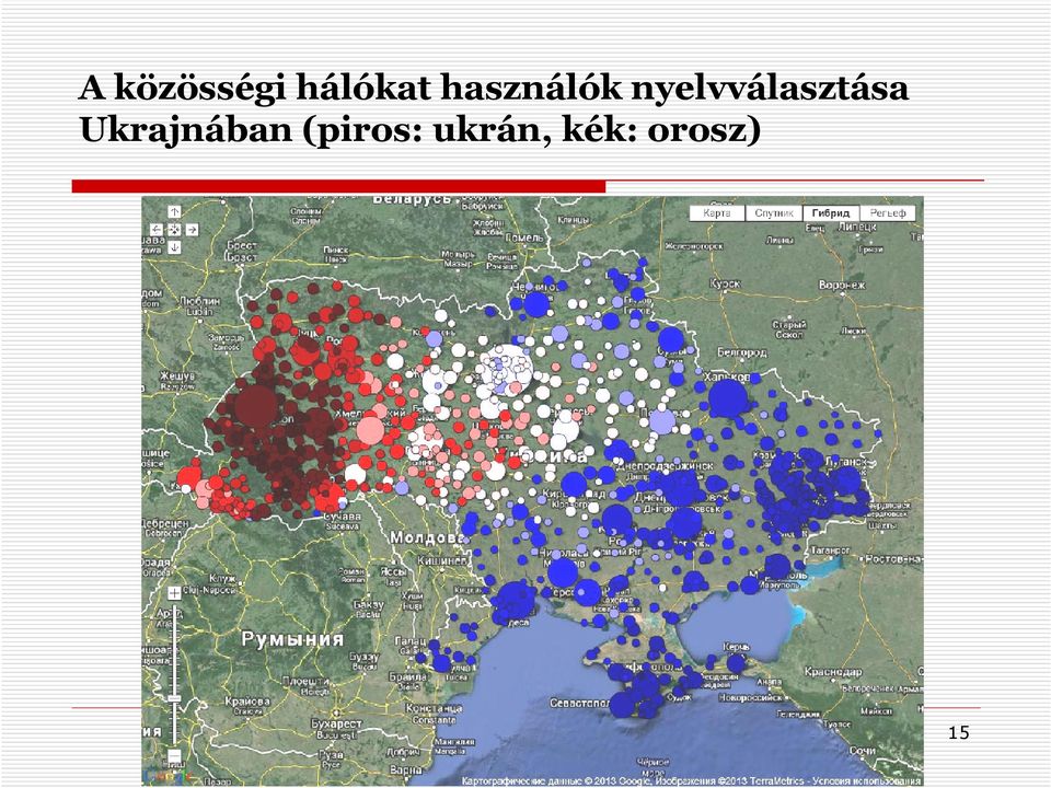 nyelvválasztása