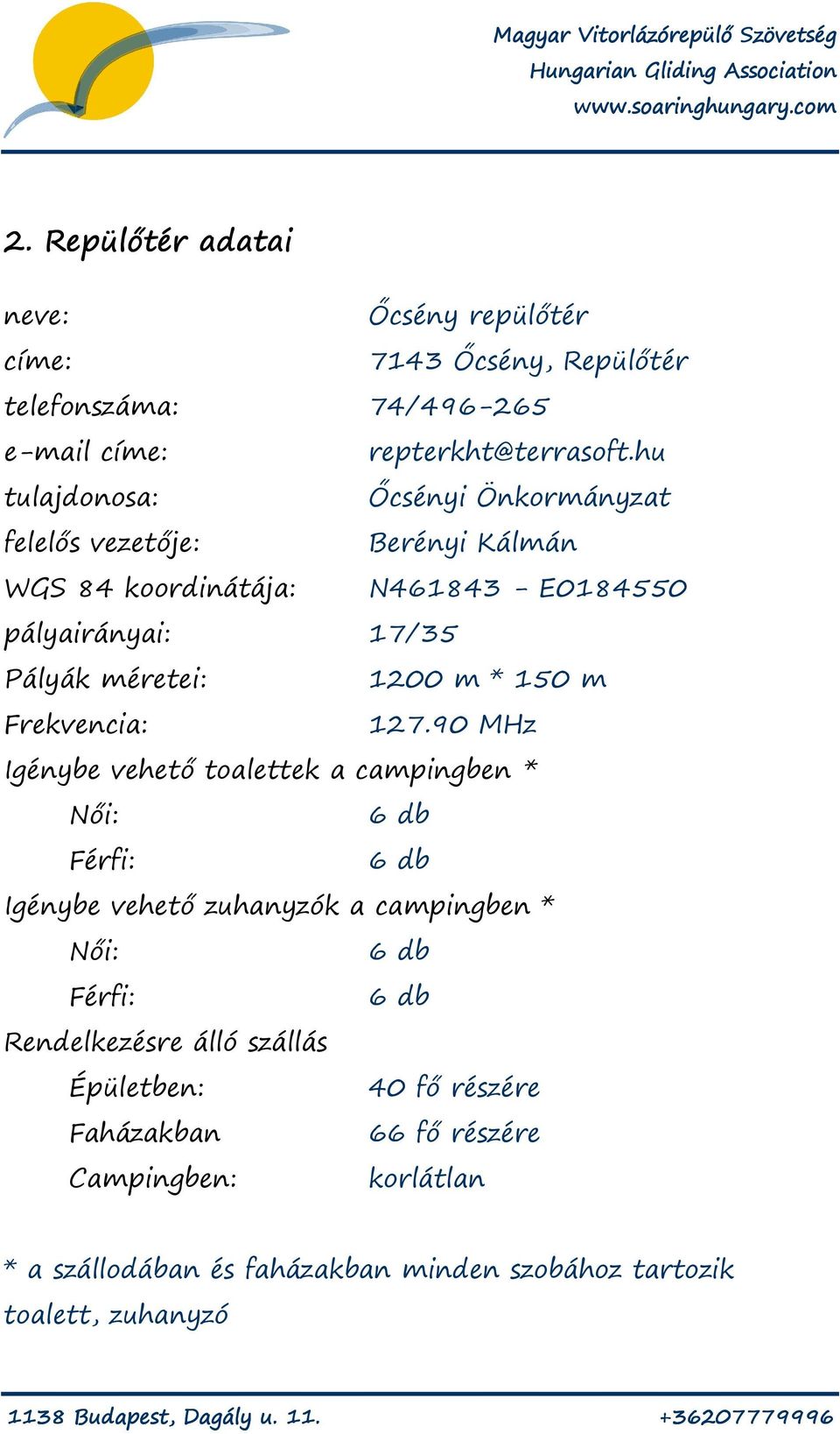 * 150 m Frekvencia: 127.