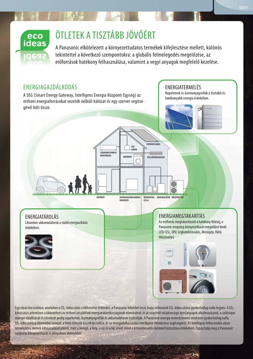 ENERGIAGAZDÁLKODÁS A SEG (Smart Energy Gateway, Intelligens Energia Központi Egység) az otthoni energiaforrásokat vezeték nélküli hálózat és egy szerver segítségével köti össze.