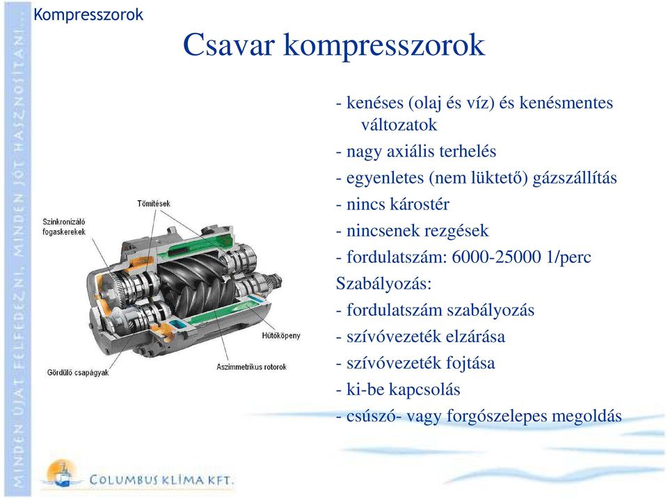 rezgések - fordulatszám: 6000-25000 1/perc Szabályozás: - fordulatszám szabályozás -