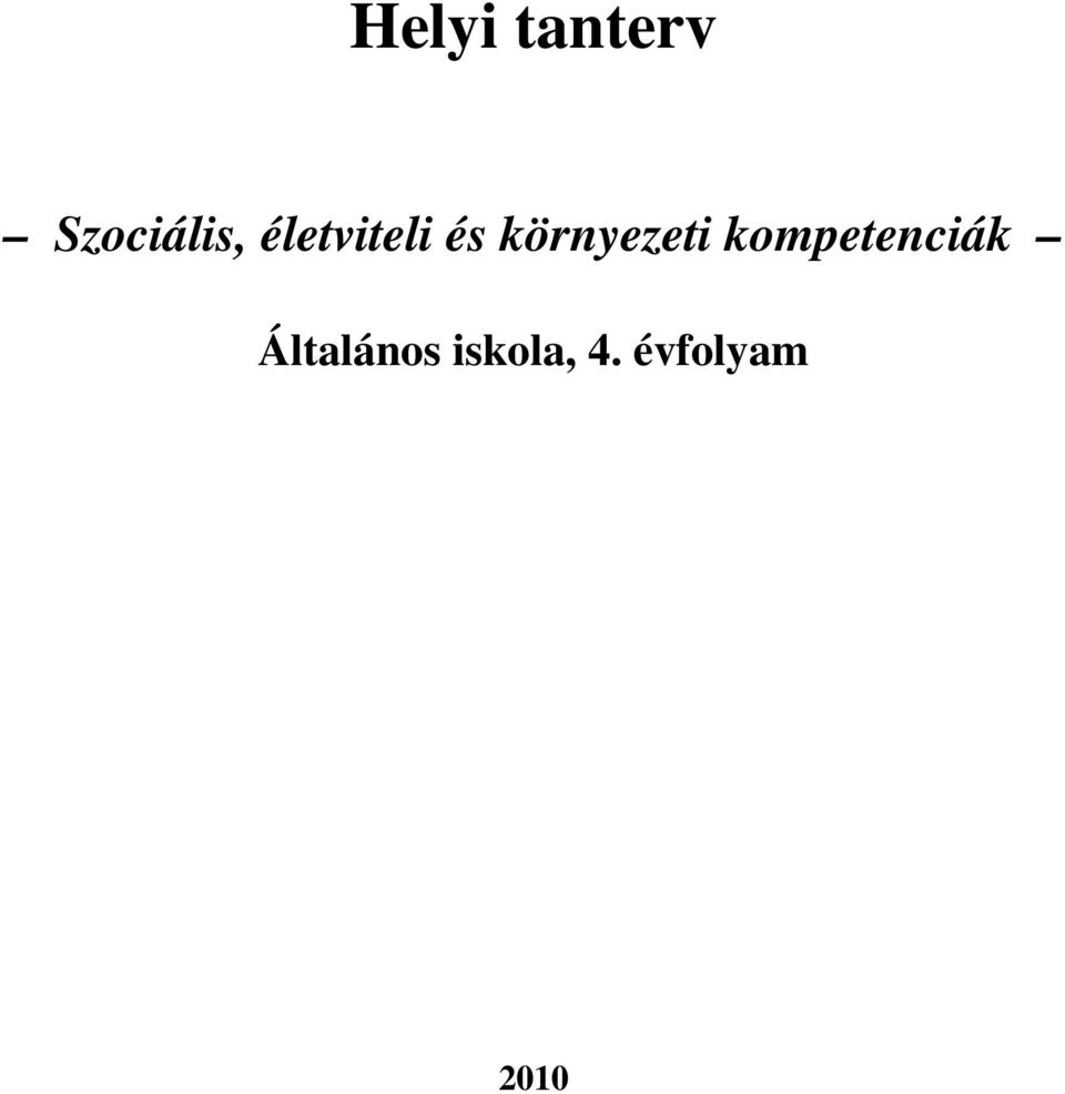 kompetenciák Általános