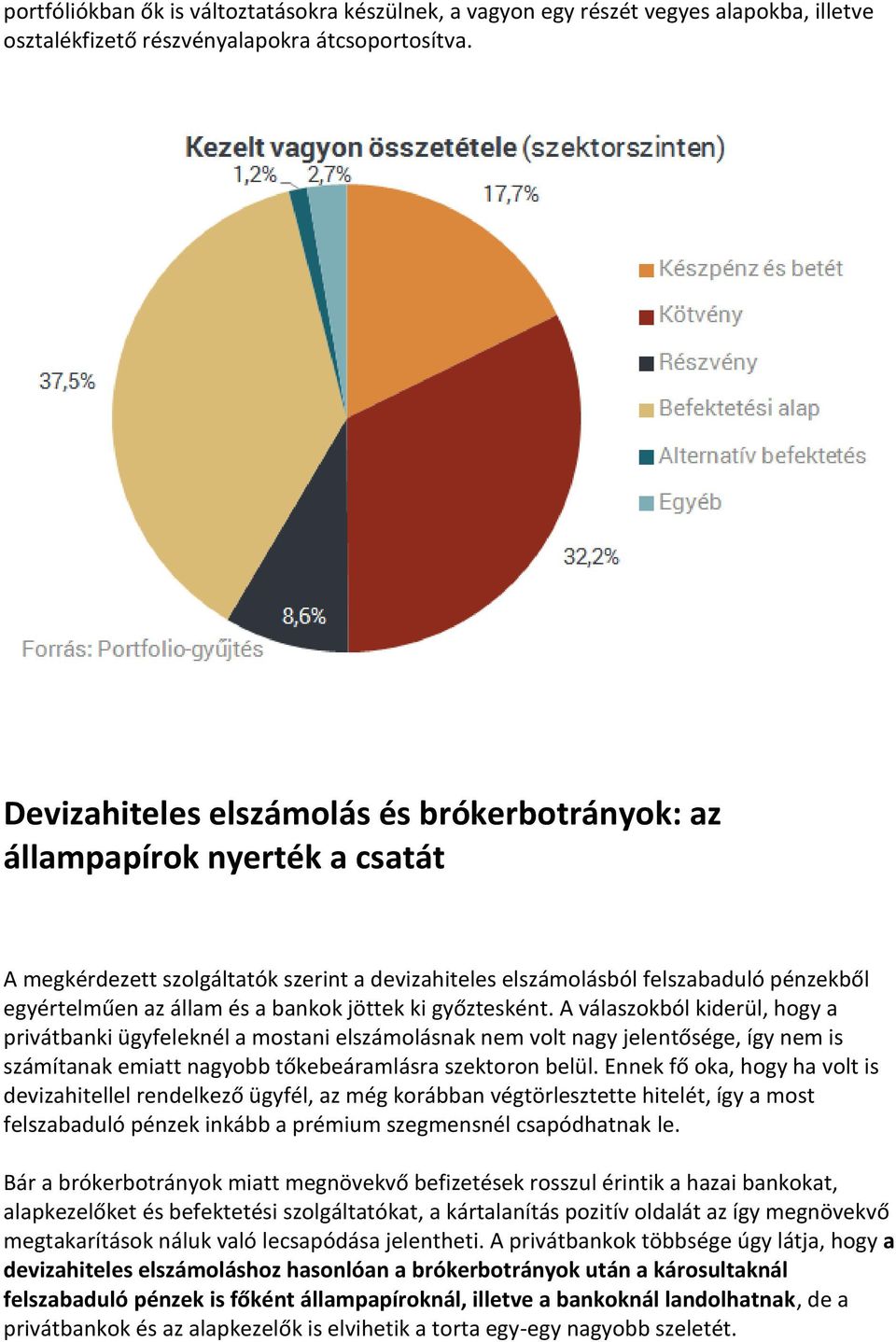 bankok jöttek ki győztesként.