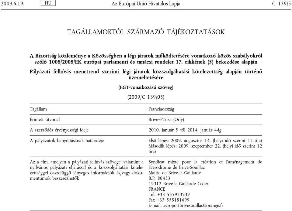 parlamenti és tanácsi rendelet 17.