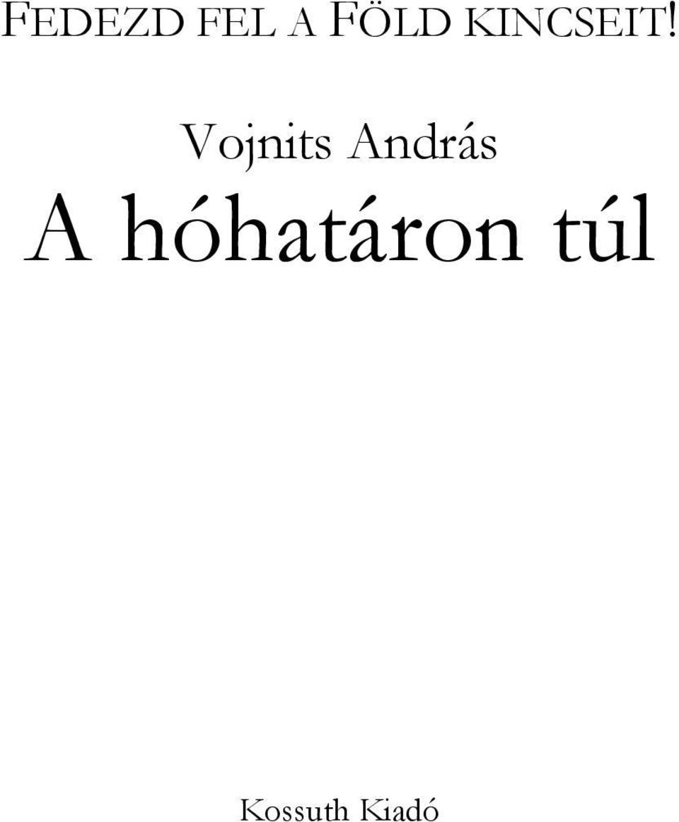 Vojnits András A