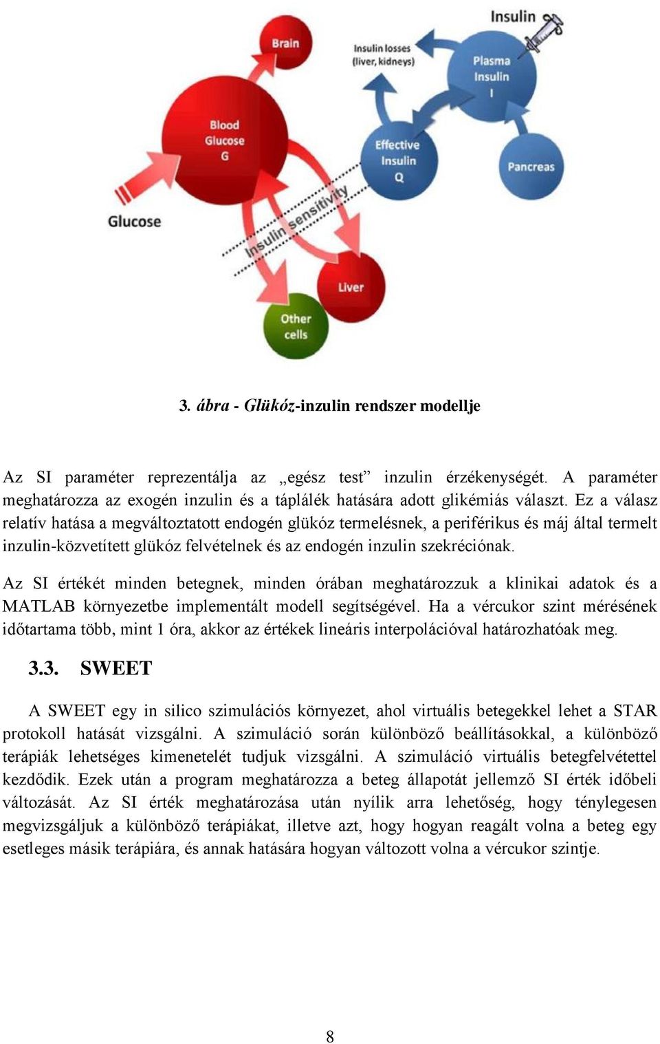 Az SI értékét minden betegnek, minden órában meghatározzuk a klinikai adatok és a MATLAB környezetbe implementált modell segítségével.