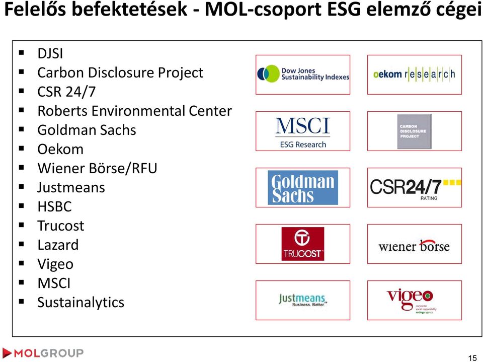 Environmental Center Goldman Sachs Oekom Wiener