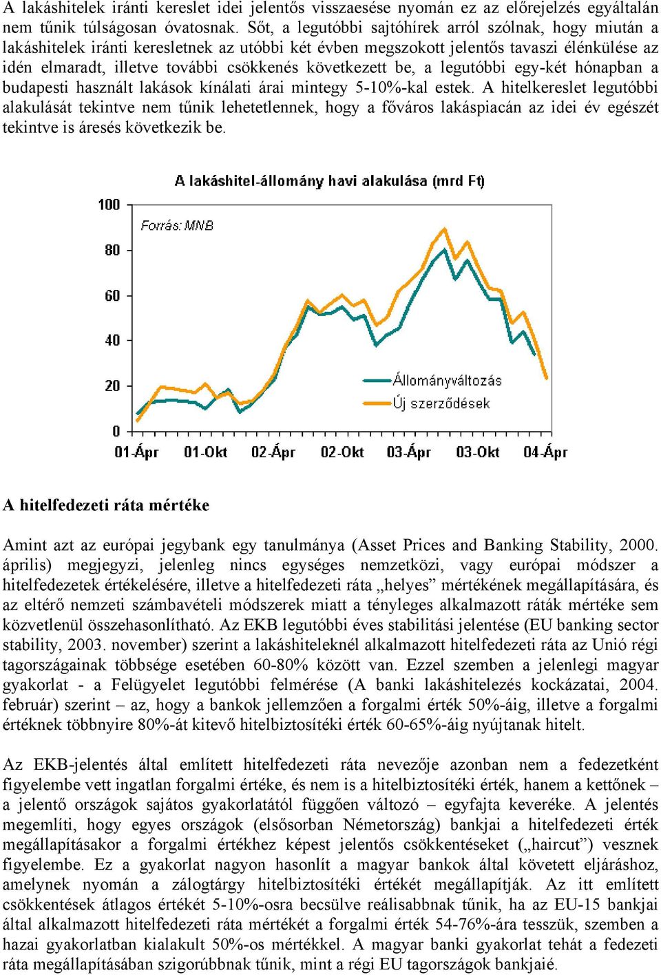 következett be, a legutóbbi egy-két hónapban a budapesti használt lakások kínálati árai mintegy 5-10%-kal estek.