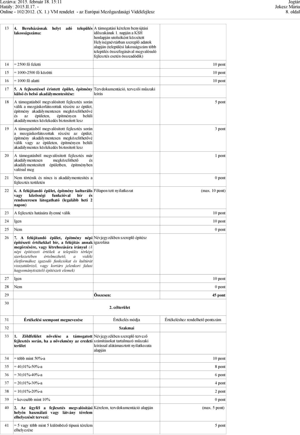 feletti 1 15 = 1000-2500 fő közötti 1 16 = 1000 fő alatti 1 17 5.