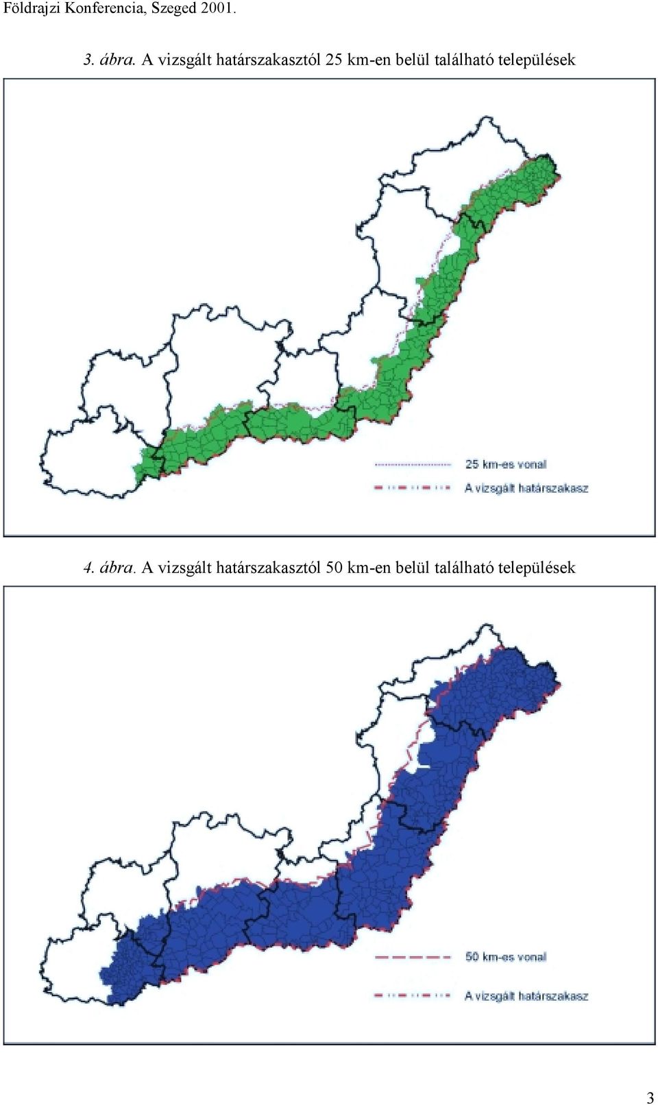található települések 4. ábra.