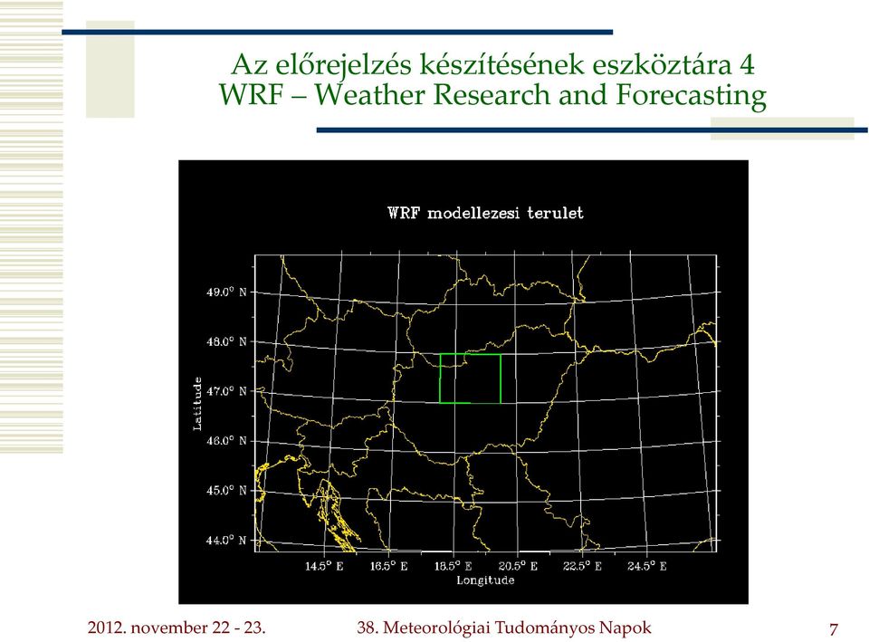 and Forecasting 2012.