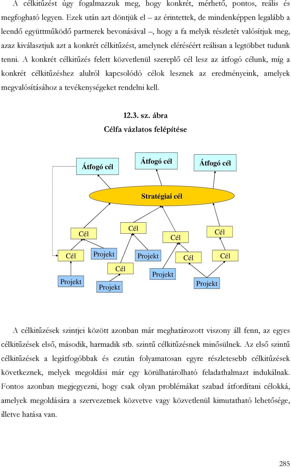 amelynek eléréséért reálisan a legtöbbet tudunk tenni.