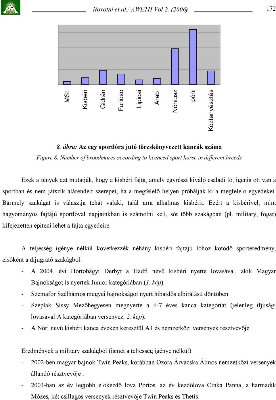 alárendelt szerepet, ha a megfelelő helyen próbálják ki a megfelelő egyedeket. Bármely szakágat is választja tehát valaki, talál arra alkalmas kisbérit.