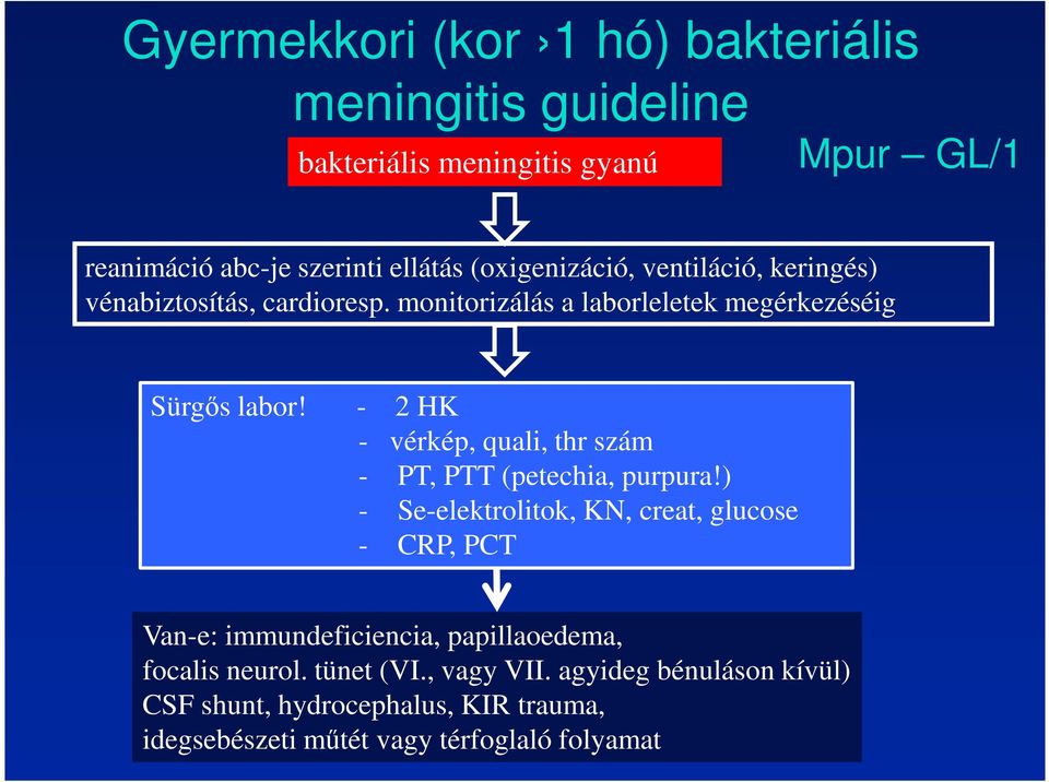 - 2 HK - vérkép, quali, thr szám - PT, PTT (petechia, purpura!