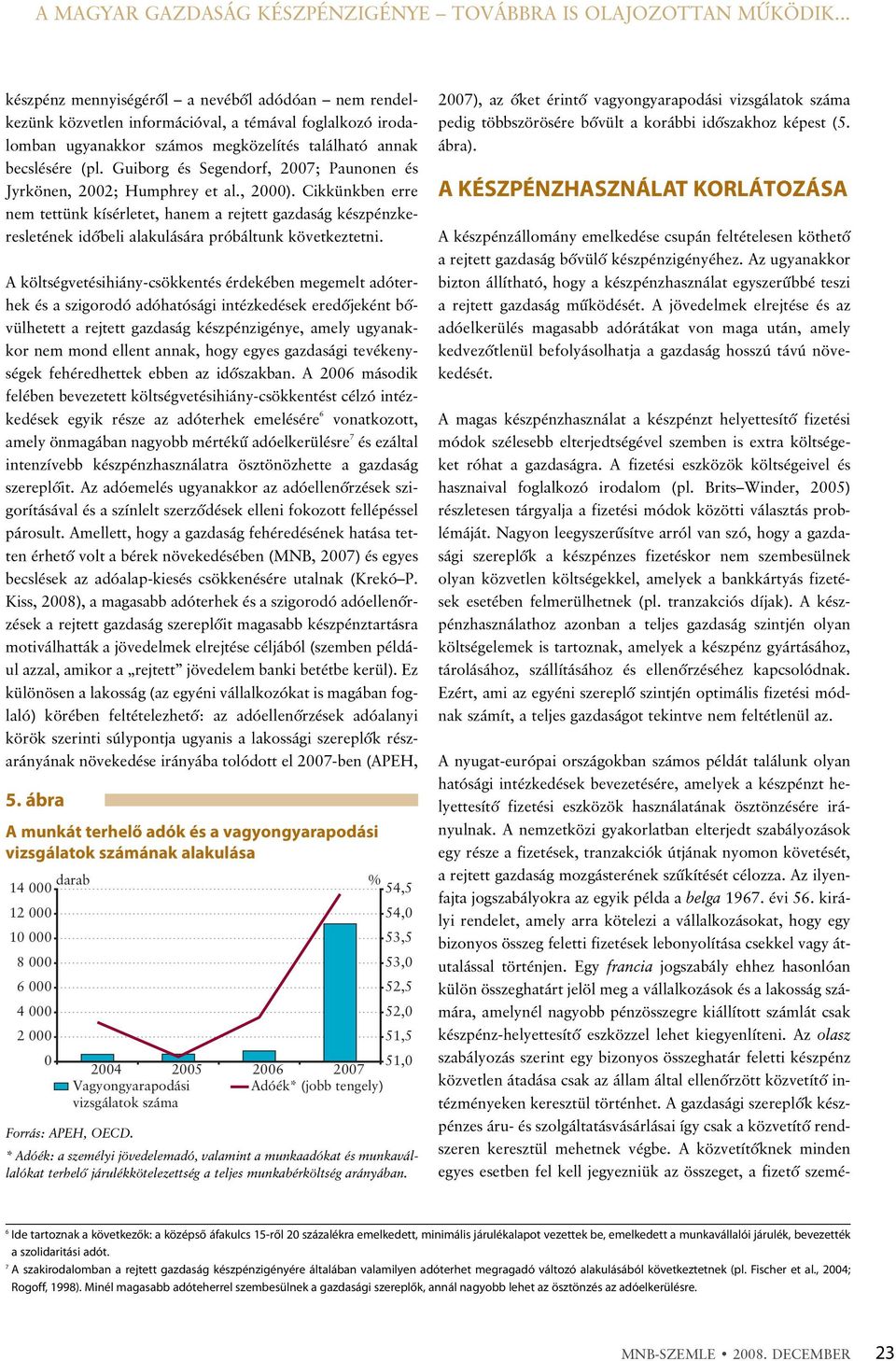 Guiborg és Segendorf, 2007; Paunonen és Jyrkönen, 2002; Humphrey et al., 2000).