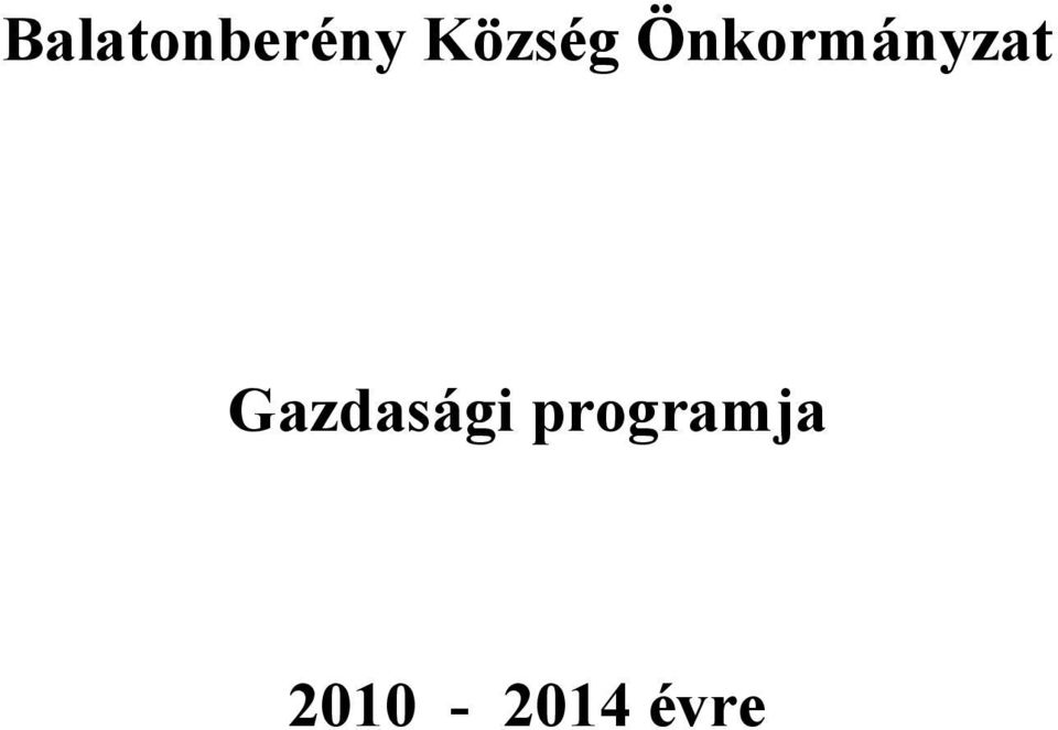 Önkormányzat