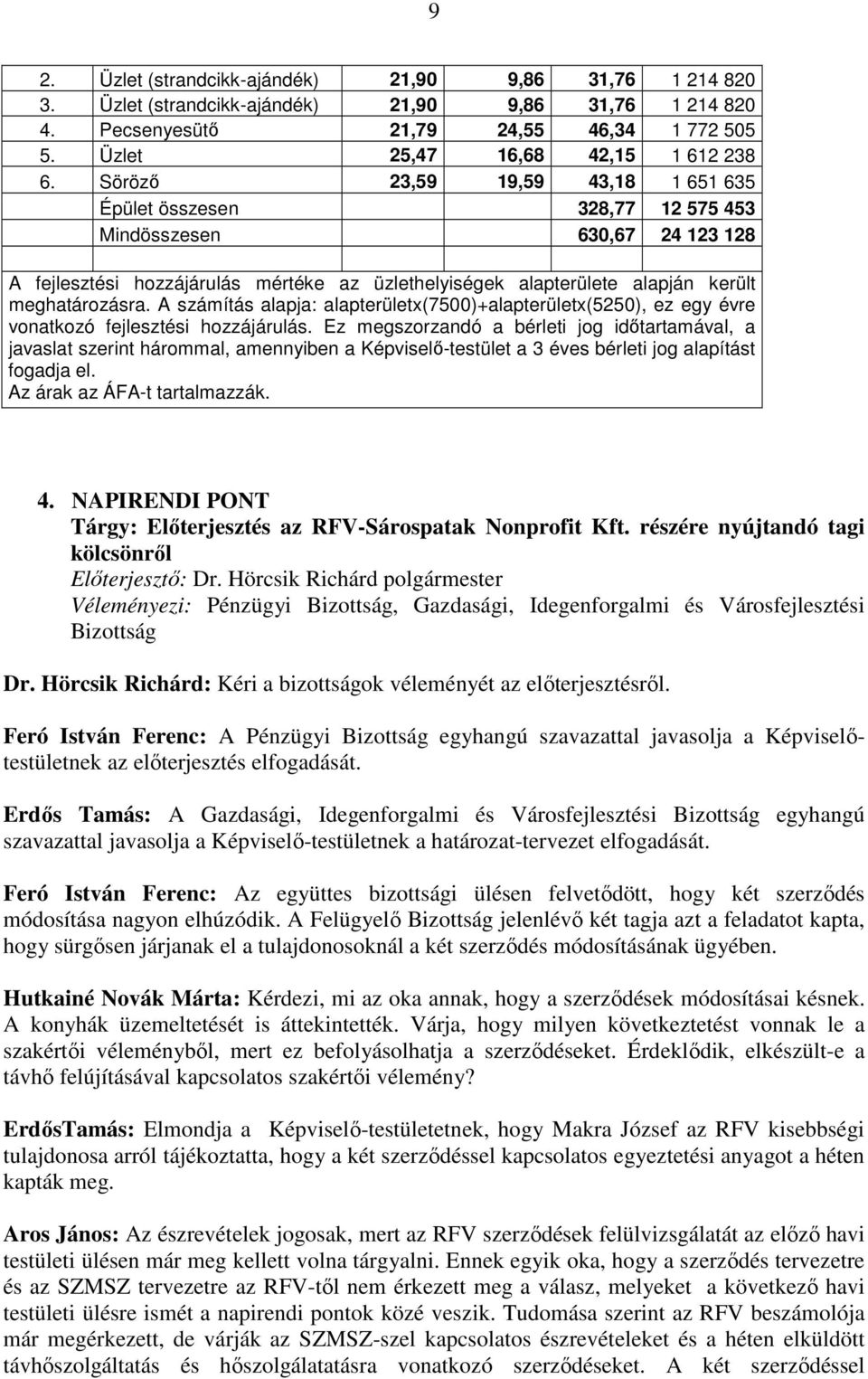 A számítás alapja: alapterületx(7500)+alapterületx(5250), ez egy évre vonatkozó fejlesztési hozzájárulás.