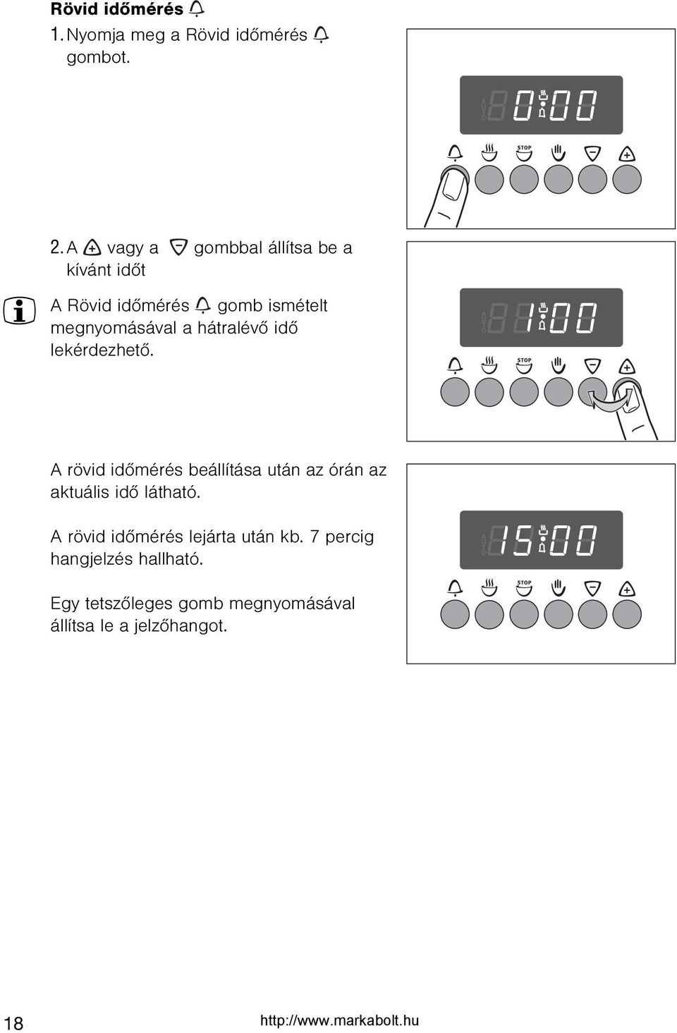 hátralévõ idõ lekérdezhetõ.