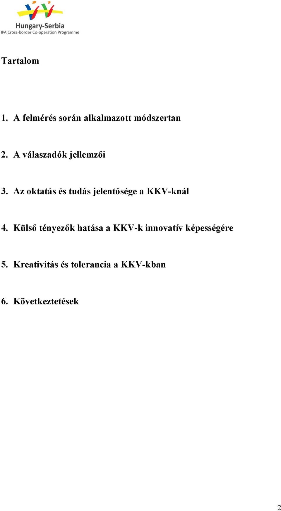 Az oktatás és tudás jelentősége a KKV-knál 4.