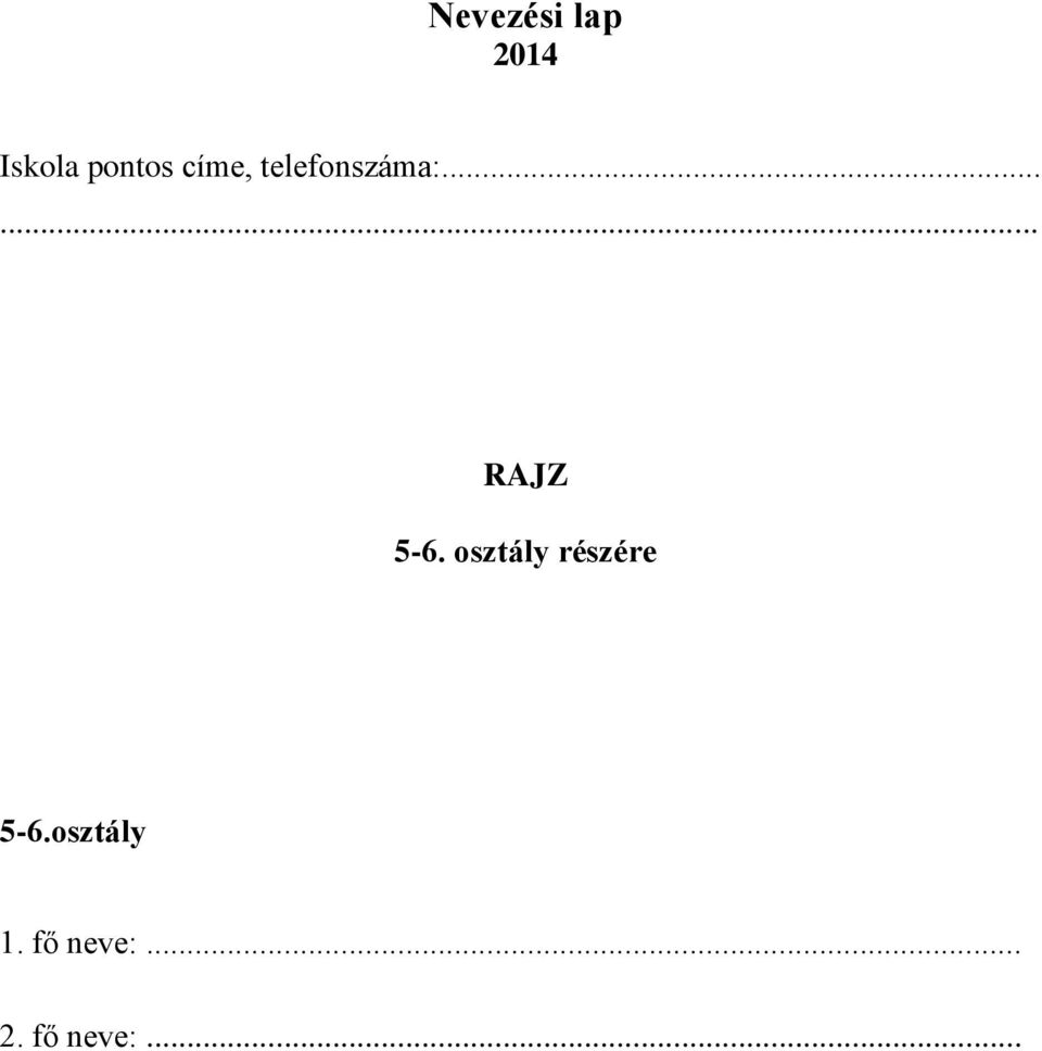 osztály részére 5-6.osztály 1.