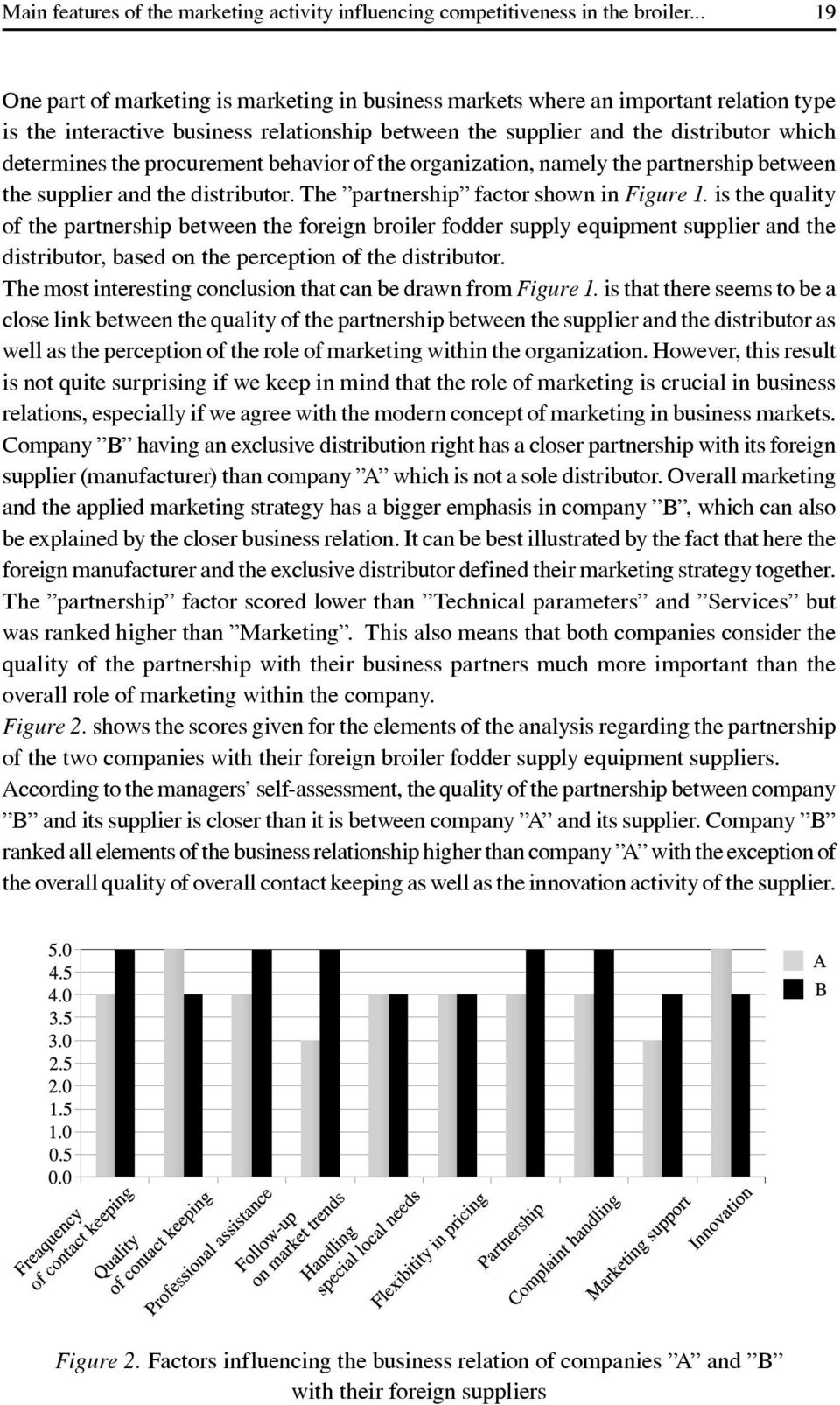 procurement behavior of the organization, namely the partnership between the supplier and the distributor. The partnership factor shown in Figure 1.