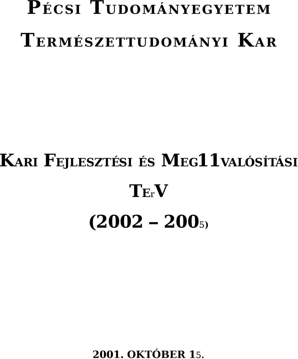 TErV (2002 2005)