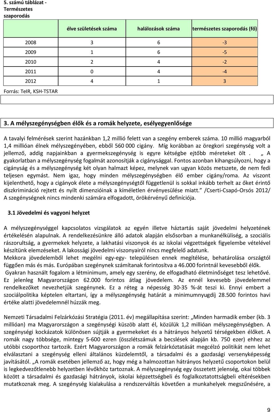 10 millió magyarból 1,4 millióan élnek mélyszegényében, ebből 560 000 cigány.