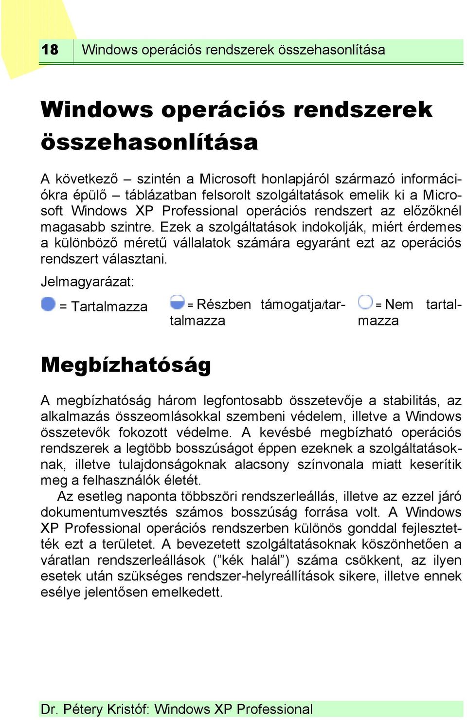 Ezek a szolgáltatások indokolják, miért érdemes a különböző méretű vállalatok számára egyaránt ezt az operációs rendszert választani.