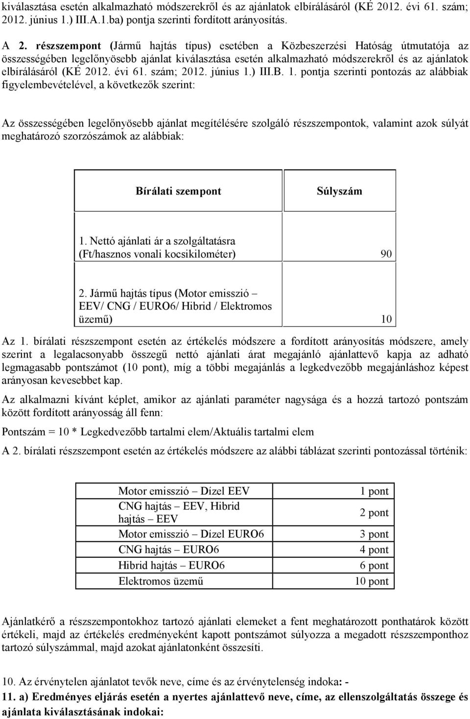 2012. évi 61. szám; 2012. június 1.