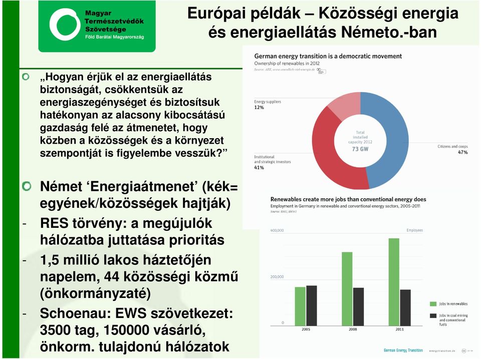 gazdaság felé az átmenetet, hogy közben a közösségek és a környezet szempontját is figyelembe vesszük?