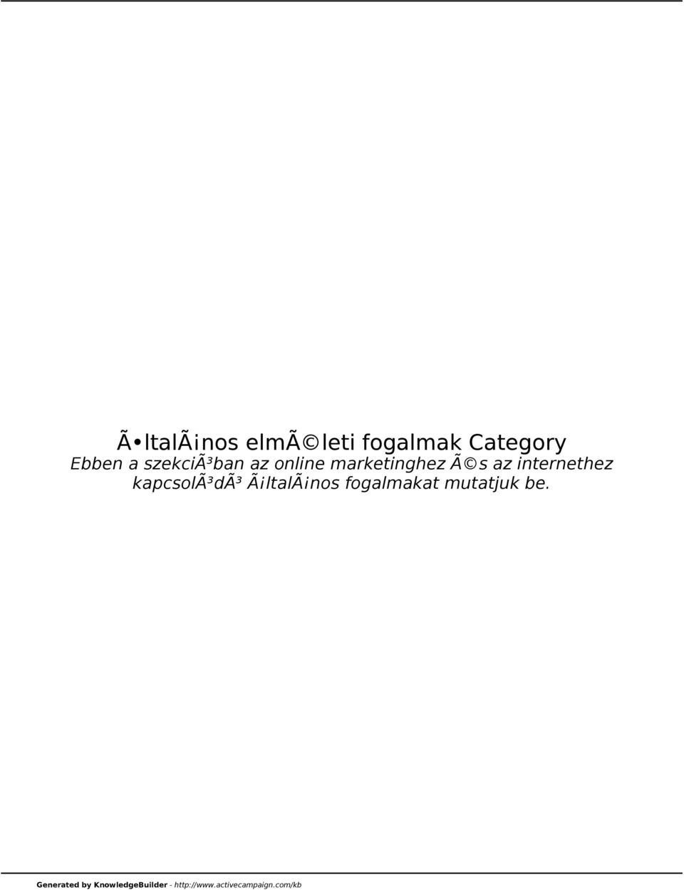 online marketinghez Ã s az