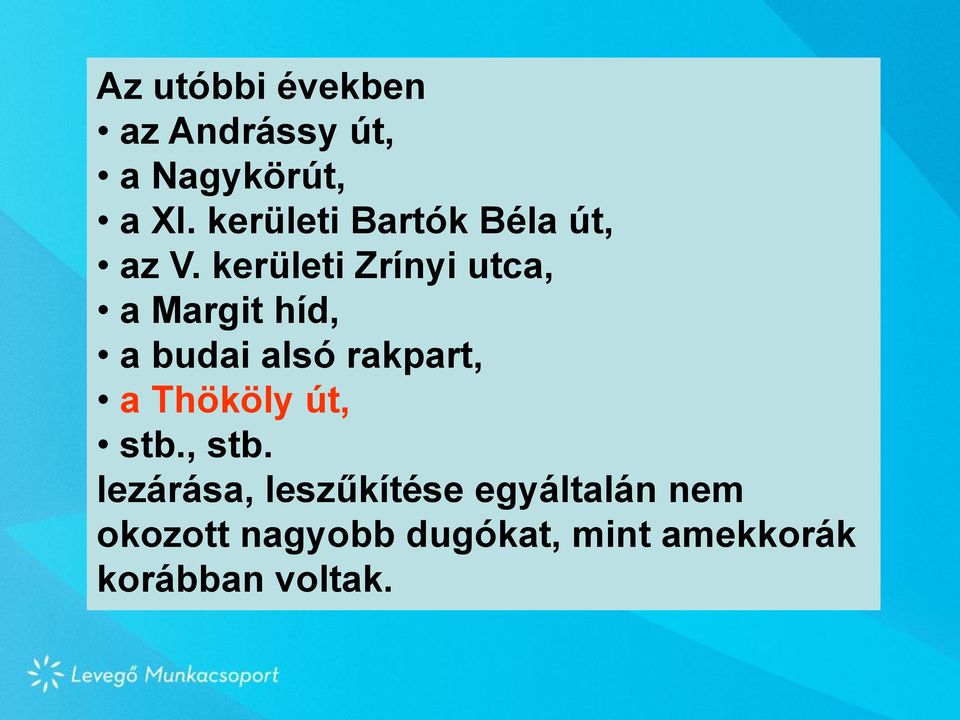 kerületi Zrínyi utca, a Margit híd, a budai alsó rakpart, a