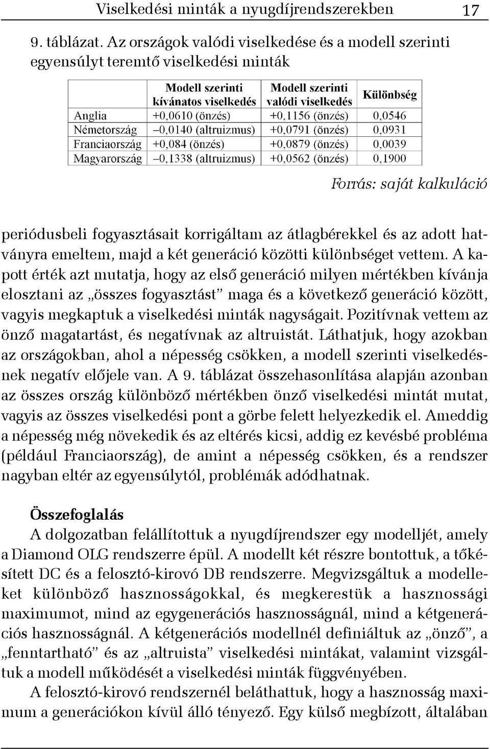 emeltem, majd a két generáció közötti különbséget vettem.