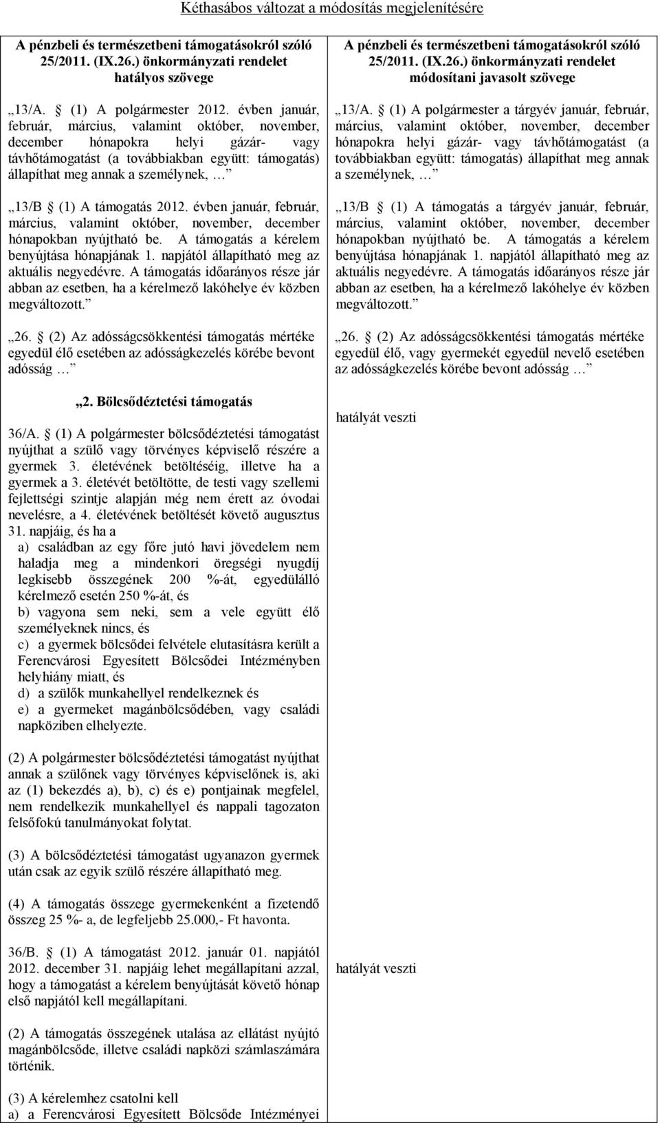 támogatás 2012. évben január, február, március, valamint október, november, december hónapokban nyújtható be. A támogatás a kérelem benyújtása hónapjának 1.