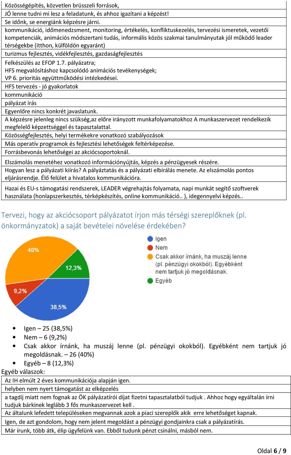 leader térségekbe (itthon, külföldön egyaránt) turizmus fejlesztés, vidékfejlesztés, gazdaságfejlesztés Felkészülés az EFOP 1.7.