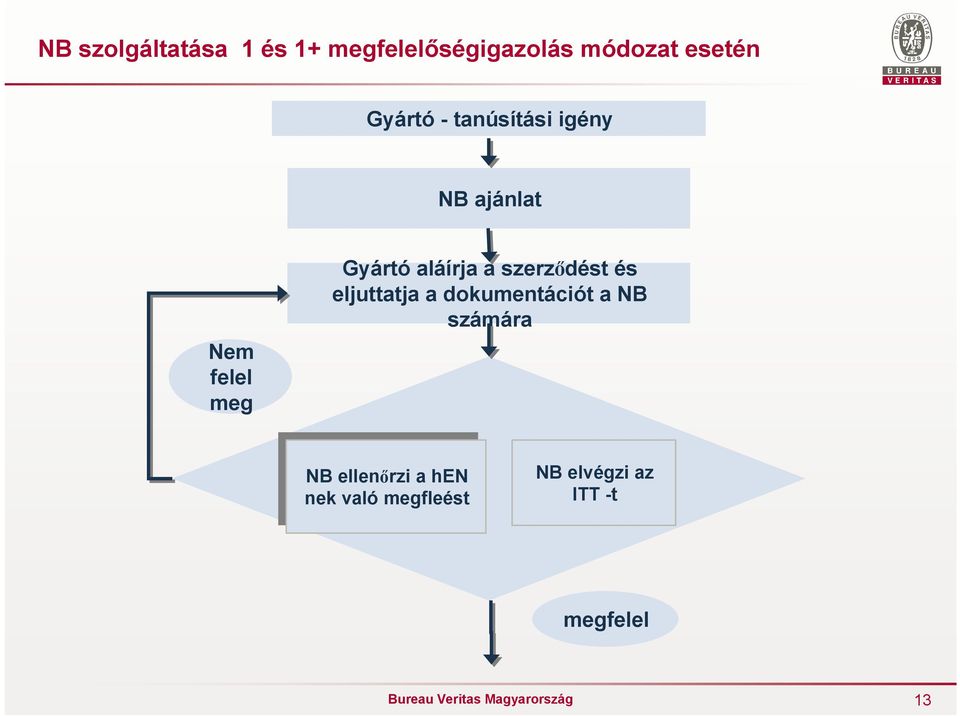 eljuttatja a dokumentációt a NB számára NB NB ellenőrzi ellenőrzi a a hen hen