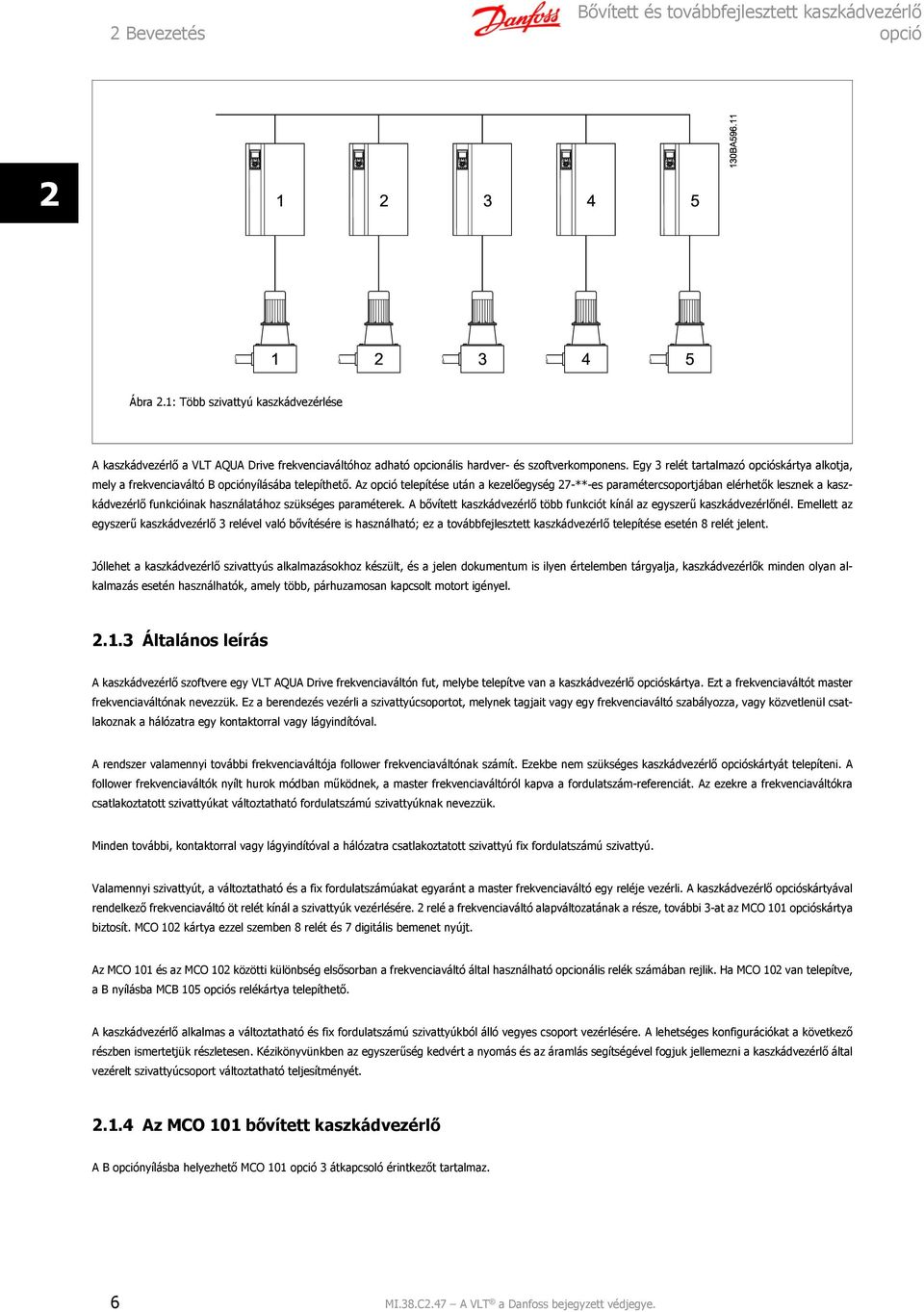 Egy 3 relét tartalmazó skártya alkotja, mely a frekvenciaváltó B nyílásába telepíthető.