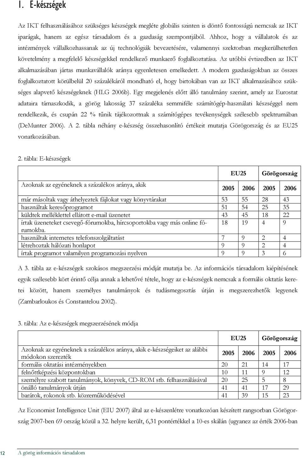 Az utóbbi évtizedben az IKT alkalmazásában jártas munkavállalók aránya egyenletesen emelkedett.